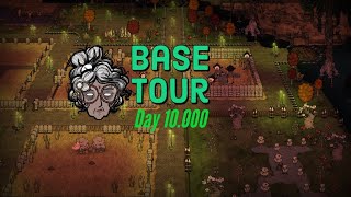 Dont Starve Together  Base Tour Day 10000 [upl. by Yeldah309]