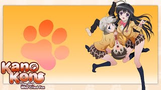 Kanokon The Girl Who Cried Fox Opening「Creditless」 [upl. by Ihsorih]