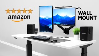 I Bought 5 Highly Rated Dual Monitor Arms on Amazon [upl. by Dagnah]