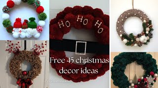 top 45 christmas decor ideas christmas decor ideas holiday season decor ideas christmas decor [upl. by Brnaby]