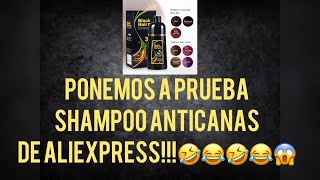 Ponemos a prueba Shampoo anticanas de Aliexpress OMG🤣😂😱 Axios Reviews [upl. by Burg]