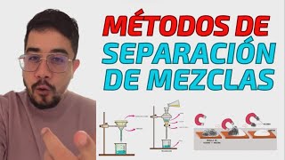 🧪💥Métodos de SEPARACIÓN DE MECLAS 🧪💥Fácil e Interesante  QUÍMICA [upl. by Idnis]