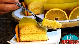 TARTA DE NARANJA FÁCIL  Loli Domínguez  Recetas  Paso a paso  Tutorial  Tartas  Tartas caseras [upl. by Ronnie]