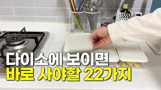 다이소에 있으면 바로 사야할 추천템 22가지 [upl. by Enneirb875]