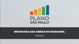 Retomada das obras do Rodoanel  Plano São Paulo [upl. by Gmur]