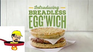 JIMMY DEAN DELIGHT EGGWICH The breadless breakfast review [upl. by Ariella]