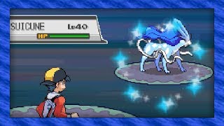 Live Shiny Suicune After 13574 Soft Resets Pokémon SoulSilver [upl. by Akemyt]