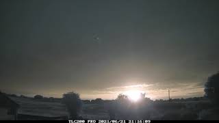 21st June 2021 timelapse Irlam Summer Solstice [upl. by Rex]