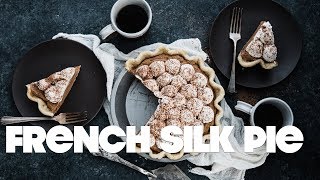 French Silk Pie Recipe  This may be the BEST DESSERT of all time [upl. by Cockburn]