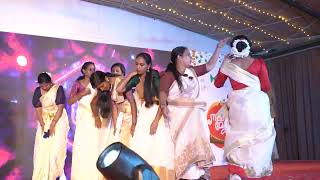 Onam Dance Performance  Atham  Onam Nakshathramela  MWT Technologies [upl. by Rowland]