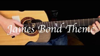 Kelly Valleau  James Bond Theme  Fingerstyle Guitar [upl. by Annod]