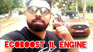 Ford EcoSport S EcoBoost petrol  First Drive Review 1L Petrol ECOBOOST Engine [upl. by Olegnalehcim]