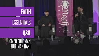 Faith Essentials QampA with Omar Suleiman and Suleiman Hani [upl. by Wernsman]