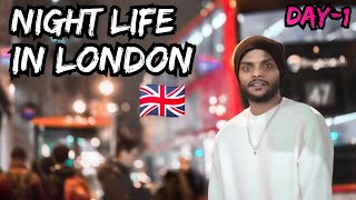 NIGHT LIFE IN LONDON 🇬🇧  ENGLAND  Day1  kakavlogs [upl. by Cornelle]