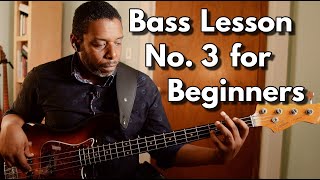 How to Master Bass Basics Lesson Number 3 for Beginners [upl. by Eidnew]