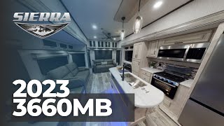 Tour the 2023 Sierra 3660MB Fifth Wheel by Forest River [upl. by Wald128]