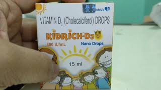 Full Hindi Kidrich D3 800 nano drops [upl. by Renate]