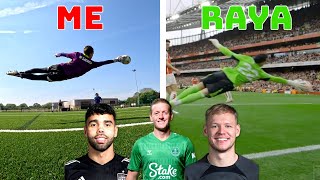 RECREATING THE BEST SAVES FROM 202324 SEASON ft Raya Ramsdale amp Pickford [upl. by Gregrory]