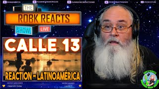 Calle 13 Reaction  Latinoamérica  English Subtitles  First Time Hearing  Requested [upl. by Anialam]