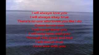 I Will Always Love You with lyrics  Regine Velasques [upl. by Rizika]