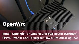 OpenWRT  Install OpenWRT on Xiaomi CR6608 Router [upl. by Aleuqahs464]