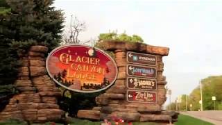 Glacier Canyon Lodge at Wilderness Hotel in Wisconsin Dells [upl. by Eusoj91]