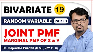 Joint Probability Distribution  Joint PMF Marginal PMF Bivariate RV [upl. by Baer]