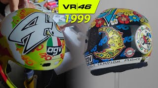 Repaint Helm Rossi MotoGP Rio 1999 [upl. by Airemaj754]