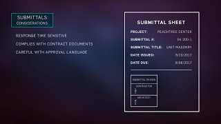 Reviewing Submittals [upl. by Yruj]