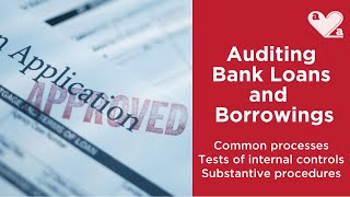 Auditing bank loans and borrowings [upl. by Tibbetts396]