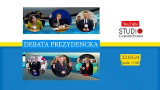 Częstochowa Debata prezydencka 2024 [upl. by Lemaceon]