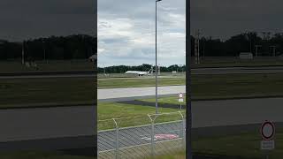 LUFTHANSA CRJ900 from Billund 🇩🇰 aviation planespotting landing avgeek airport aviationlovers [upl. by Einnob]