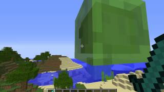 How To Spawn Giant Slimes And Magma Cubes In Minecraft [upl. by Dnalyag]