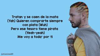 J Balvin  Rojo Letra  Lyrics [upl. by Aicitel978]