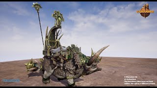 Warhammer Lizardmen  Stegadon [upl. by Anima]