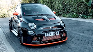 I Drive A 280 BHP Romeo Ferraris Abarth 595 Competizione [upl. by Nahama75]