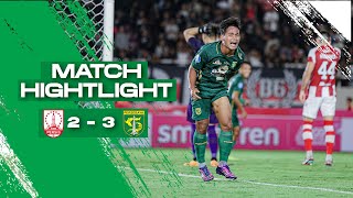 HIGHLIGHTS MATCH  PERSIS 2  3 PERSEBAYA  OFFICIAL PERSEBAYA [upl. by Nauqes]