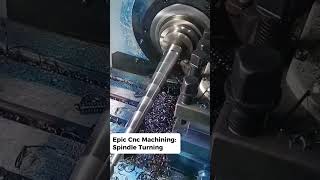 Epic CNC Machining Spindle Turning [upl. by Animas]