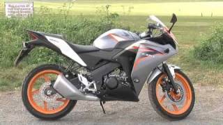 Honda CBR 125 R Review by Luke Wilkins [upl. by Adnohsar346]