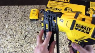 Dewalt Brushless 20V Max 16 Gauge Nailer DCN660 [upl. by Elin380]