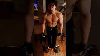 Tiger shroff gym belts functional Fitness Gym homeworkout motivation bodybuilding exercise [upl. by Roinuj829]