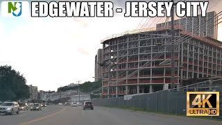 Driving Edgewater to Jersey City Heights NJ 4K [upl. by Concordia]