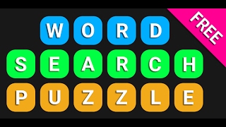 Word Search Puzzle  Free Game play video [upl. by Cissy526]