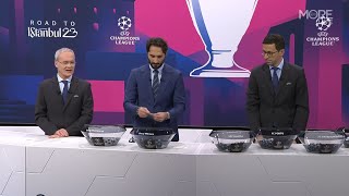 The 202223 UEFA Champions League Round of 16 draw [upl. by Vivie]