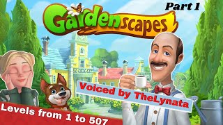 GARDENSCAPES  Level 1 to Level 507   Walkthrough Part 1 [upl. by Novyad]