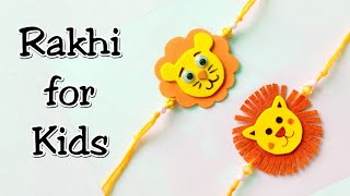 DIY RakhiHow to make Rakhi at homeRakhi Making from Foam Sheet Rakhi Rakhimaking [upl. by Anoirtac515]