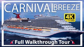 Carnival Breeze  Cruise Ship Tour amp Review  Carnival Cruise Lines [upl. by Aivull959]