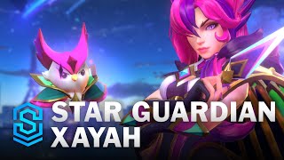 Star Guardian Xayah Wild Rift Skin Spotlight [upl. by Ellehcyt722]