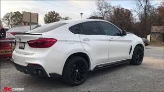 BMW X6 35i X Fi Exhaust  Cold start amp Revs amp Acceleration [upl. by Aisatana253]