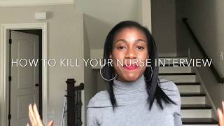 How to KILL your nurse interview  Labor amp Delivery Nurse [upl. by Sauers74]